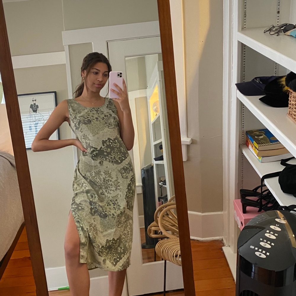VINTAGE MIDI DRESS - Picture 6 of 7